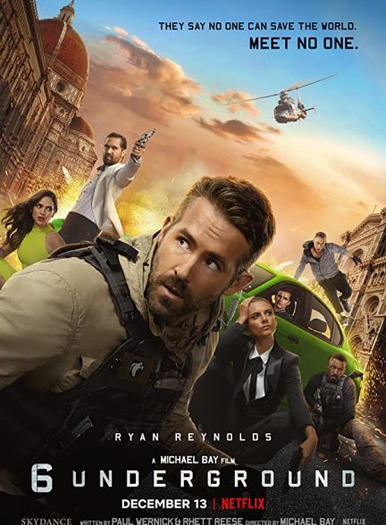 فیلم 6Underground 2019 | شش زیرزمینی